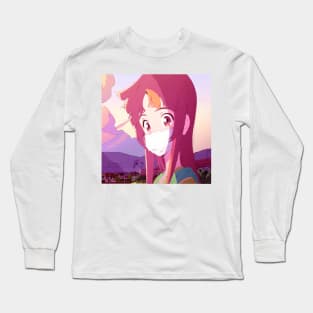 Smile Walking Long Sleeve T-Shirt